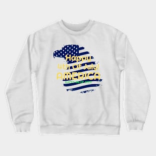 happy 4th of July America Crewneck Sweatshirt